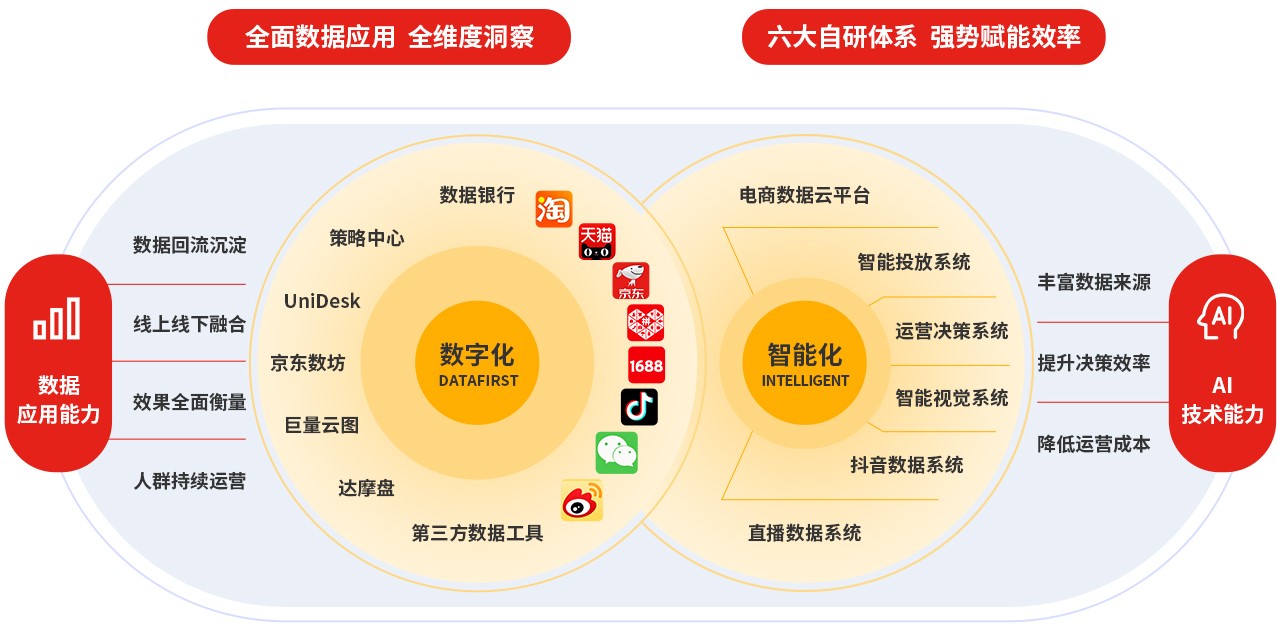 京東代運(yùn)營(yíng)數(shù)據(jù)能力+智能系統(tǒng)一體化服務(wù)模式